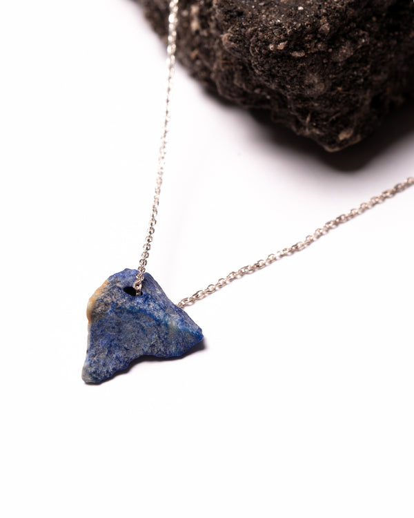 Raw Truth Necklace in Lapis Lazuli