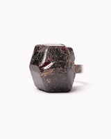 Raw Miracles Ring in Garnet Size 7.5