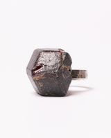 Raw Miracles Ring in Garnet Size 7.5