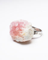 Raw Miracles Ring in Morganite Size 7.5