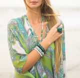 Raw Miracles Ring in Chrysocolla Size 7.5