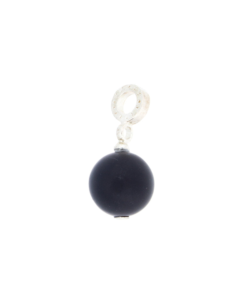 Crystal Finder in Black Agate