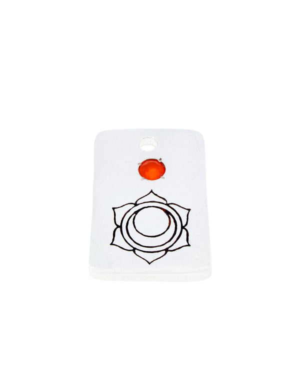 Swadhisthana Chakra Finder in Carnelian