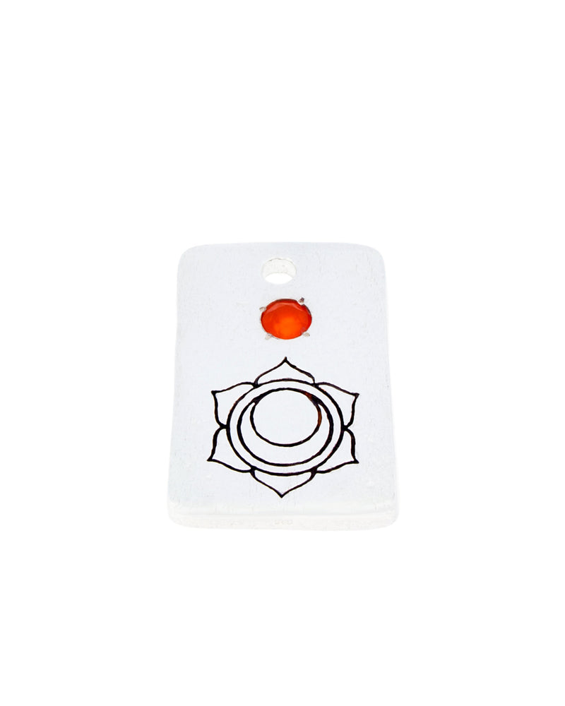 Swadhisthana Chakra Finder in Carnelian