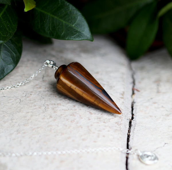 Deetya Pendulum in Tiger's Eye