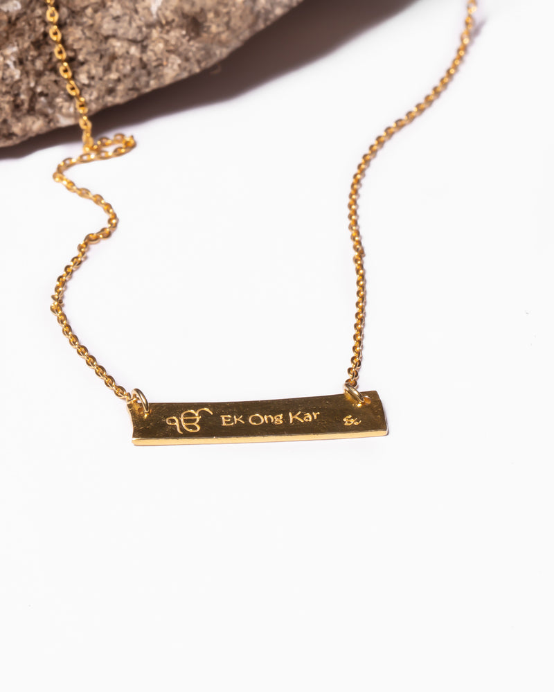 Ek Ong Kar Mantra Necklace