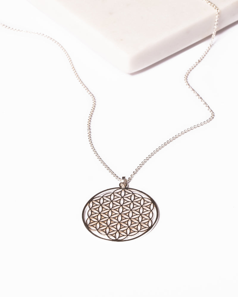 Flower Of Life Long Necklace