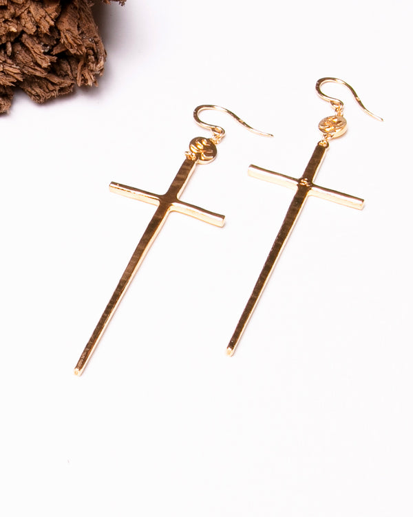 Salvation Cross Earrings