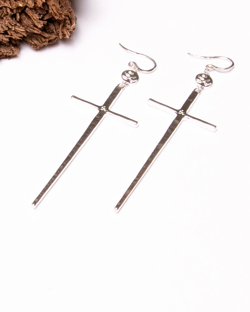 Salvation Cross Earrings