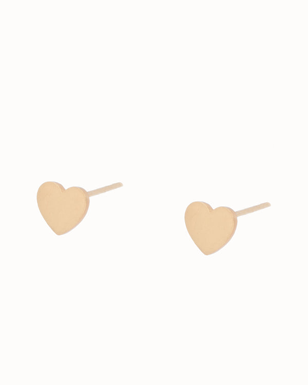 Tiny Heart Earrings