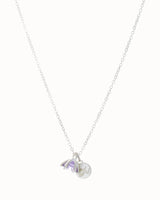 February Birthstone Necklace in Amethyst