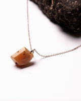 Mod Necklace in Brown Agate