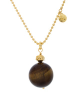 Global Necklace in Tiger's Eye