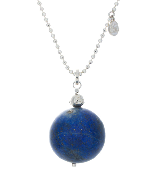 Global Necklace in Lapis Lazuli