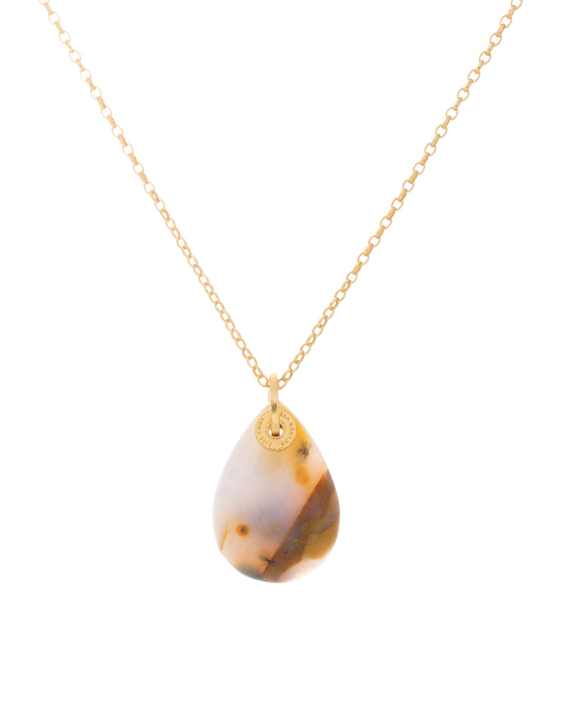 Wonderland Necklace in Botswana Agate