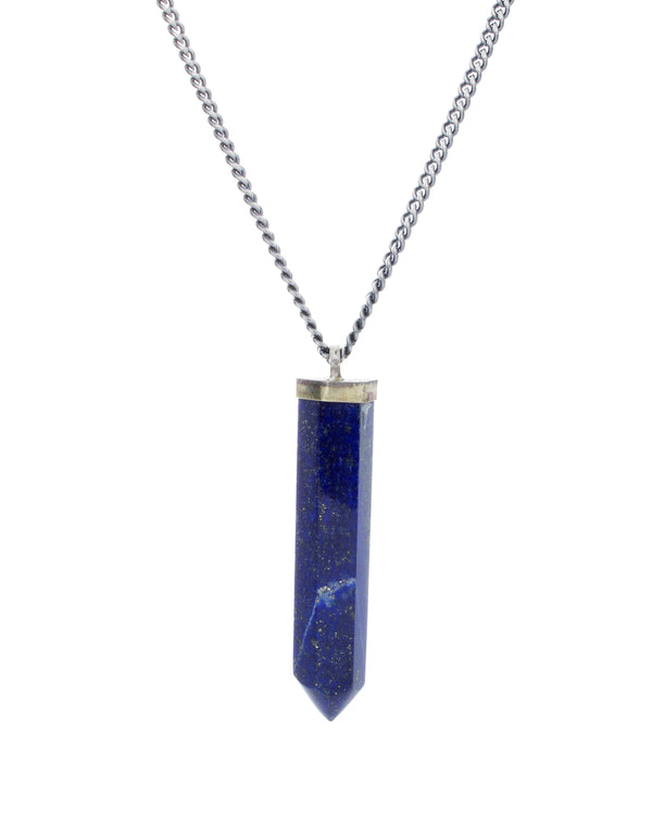 Satyam Chit Necklace in Lapis Lazuli