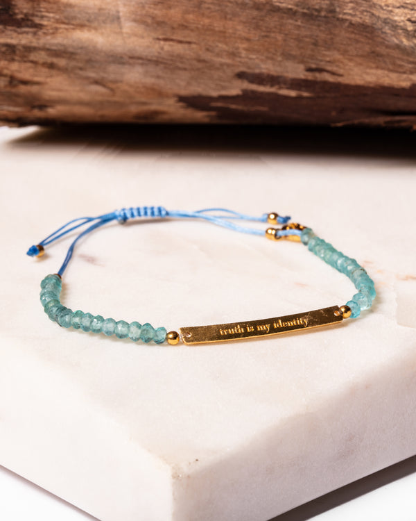 Chakra Bracelet in Aquamarine
