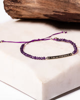 Chakra Bracelet in Amethyst