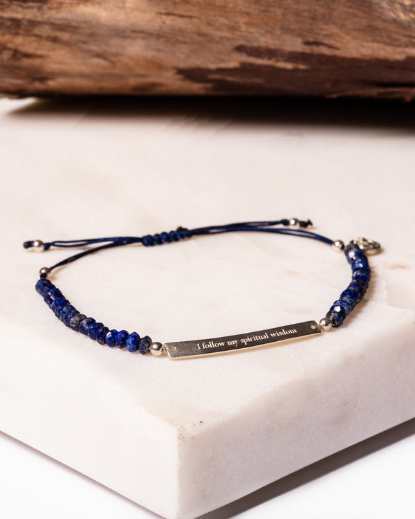 Chakra Bracelet in Lapis Lazuli