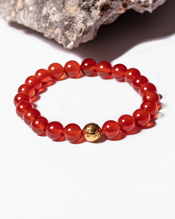 Bandhu Bracelet in Carnelian