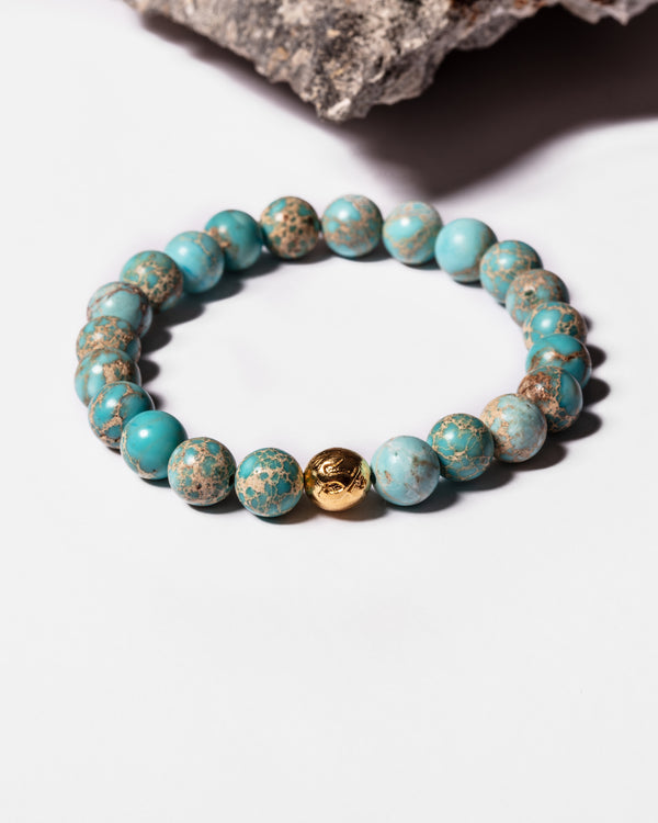 Bandhu Bracelet in Variscite