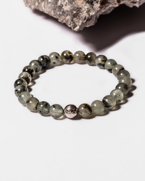 Bandhu Bracelet in Prehnite