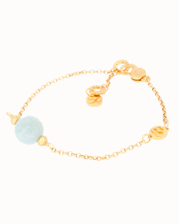 Stardust Bracelet in Aquamarine