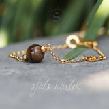 Stardust Bracelet in Tiger's Eye