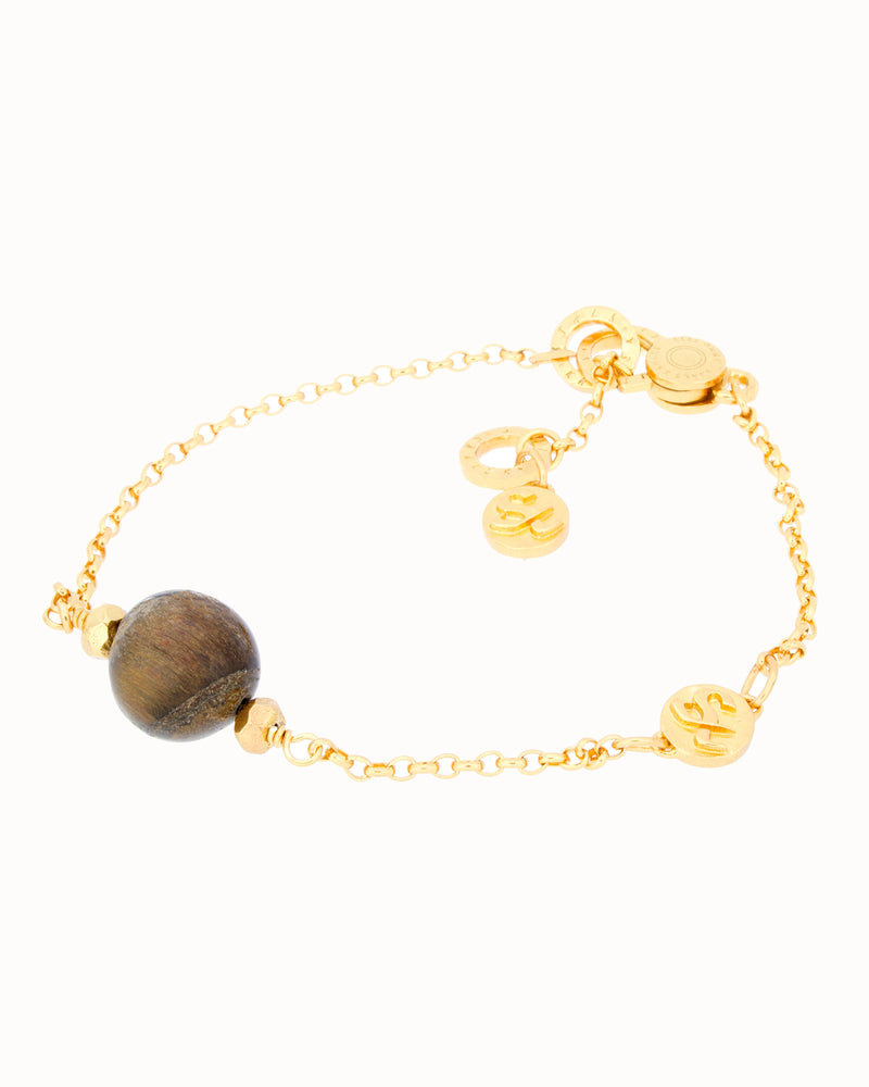 Stardust Bracelet in Tiger's Eye
