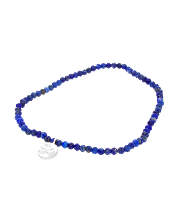Mnenomics Crystal Bracelet in Lapis Lazuli