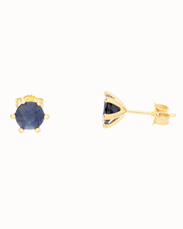 September Birthstone Earrings in Sapphire