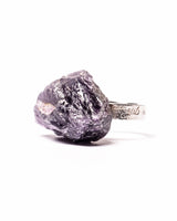 Raw Miracles Ring in Amethyst Size 7