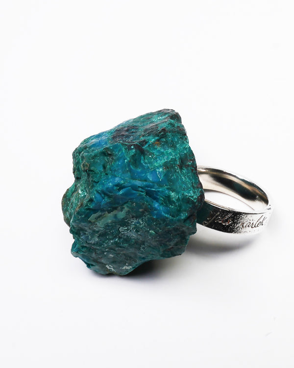 Raw Miracles Ring in Chrysocolla Size 8