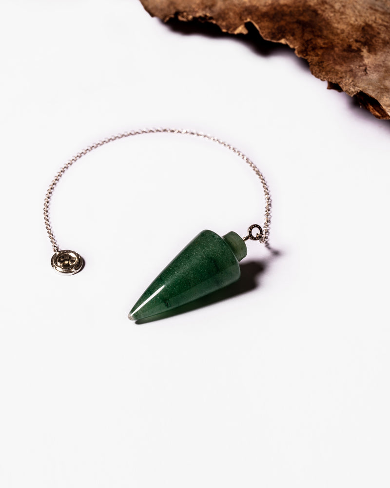 Deetya Pendulum in Green Jade