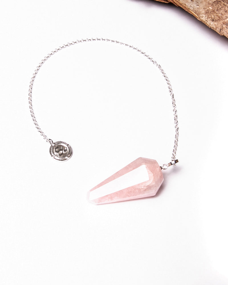 Deetya Pendulum in Rose Quartz