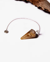 Deetya Pendulum in Rutilated Quartz