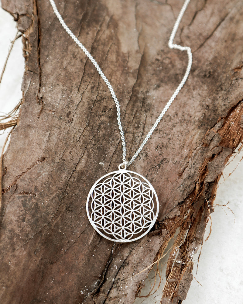 Flower Of Life Long Necklace