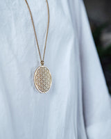 Flower Of Life Long Necklace