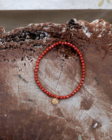 Abhijna Bracelet in Red Coral